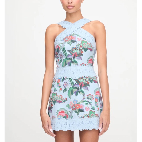Hill House Tropical Floral Mini Dress - Picture 2 of 5
